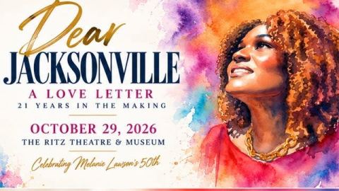 Poster: Dear Jacksonville: A Love Letter - 21 Years in the Making, Ritz Theatre and Museum, Oct 29