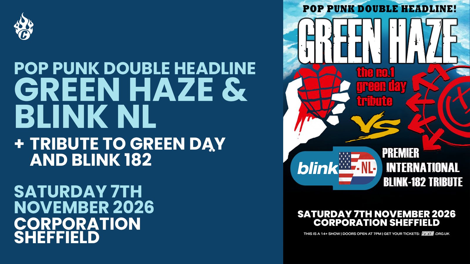 Poster: Green Haze & Blink NL