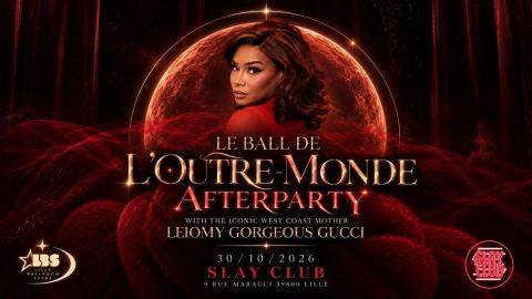 Affiche : Le Ball de l'Outre-Monde Afterparty, Slay Club, 30 oct.