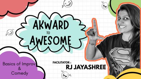Poster: Awkward to Awesome, Aaromalé, Nov 1