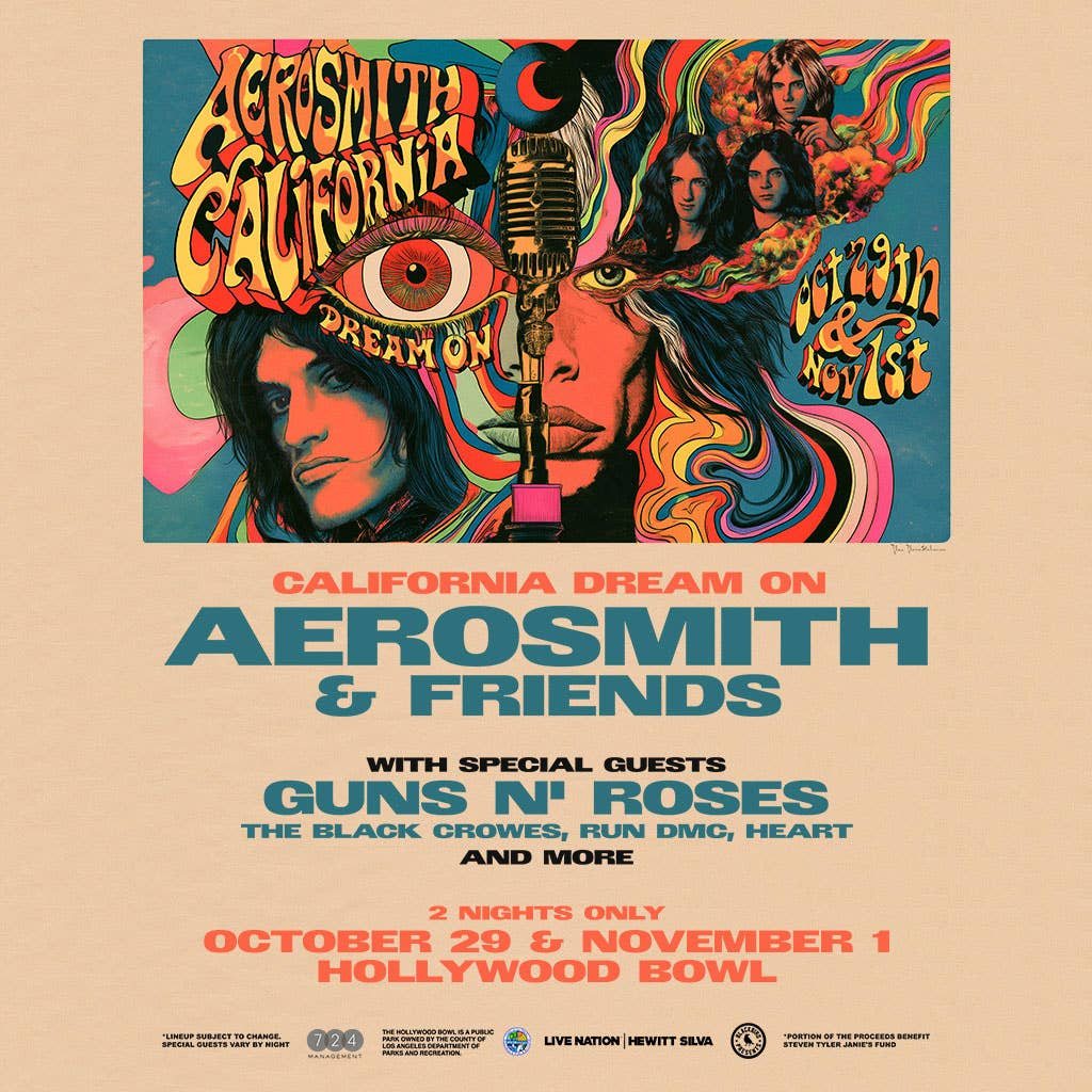 Poster: Aerosmith & Friends