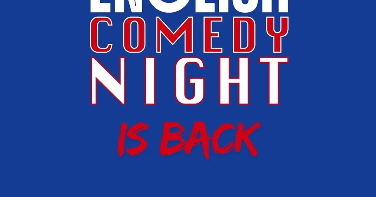 Affiche : English Comedy Night