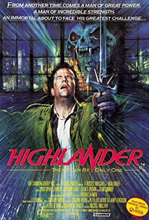 Poster: Highlander with Christopher Lambert LIVE