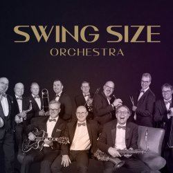 Plakat: Swingsize Orchestra – Swingin' Sunday, Jazzkeller Frankfurt, 22. Nov.