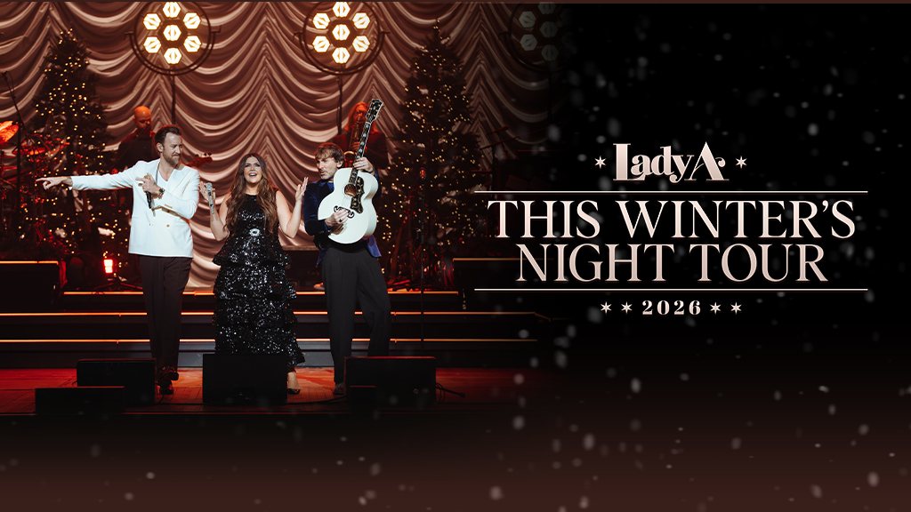 Poster: Lady A: This Winter's Night Tour