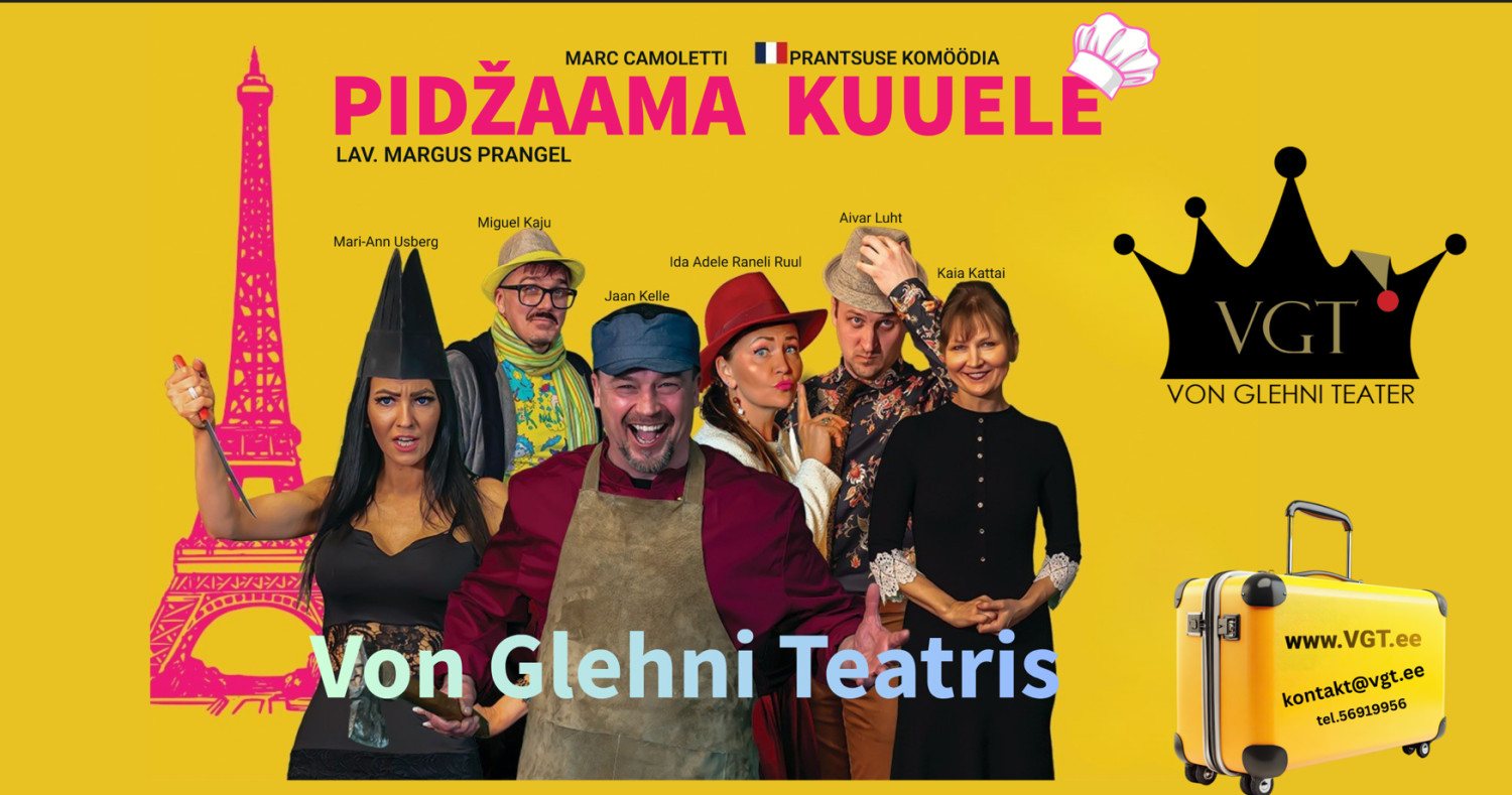 Plakat: Pidžaama kuuele