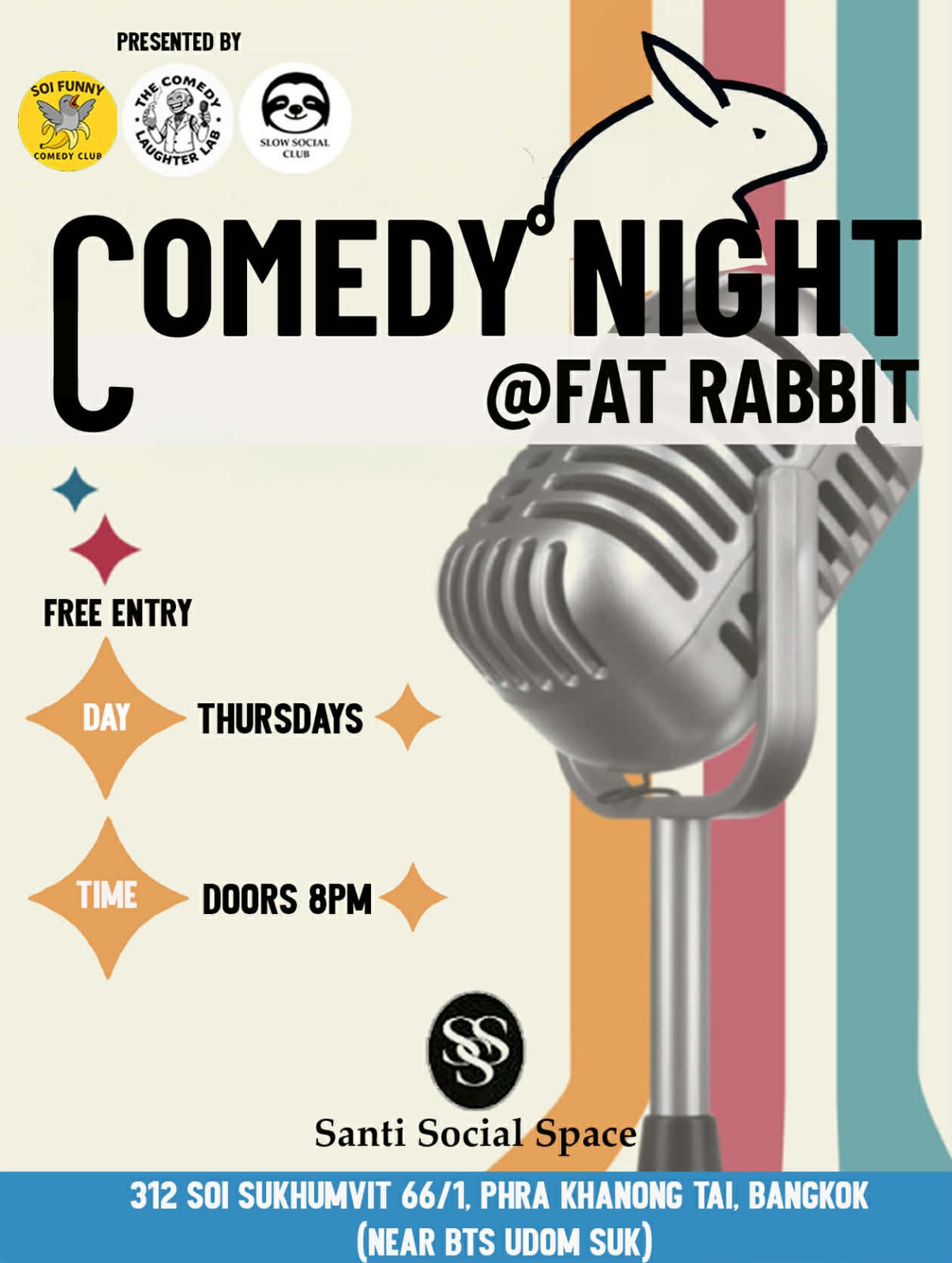 โปสเตอร์: Thursday Stand-Up Comedy Showcase