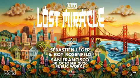 Poster: SET Halloween w/ Lost Miracle (Sébastien Léger & Roy Rosenfeld) & Satori SF, Public Works, Oct 30