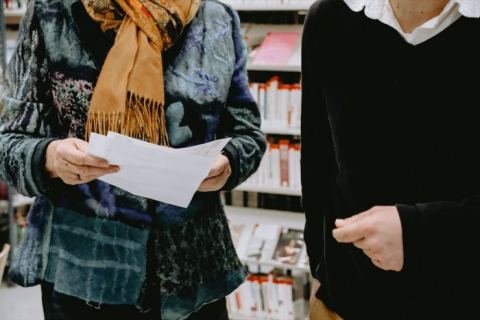 Affiche : SOS Paperasse, Bibliothèque Émilie-du-Châtelet, 6 nov.
