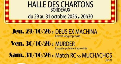 Affiche : La Rentrée des Restons Calmes, Halle des Chartrons, 29 oct.