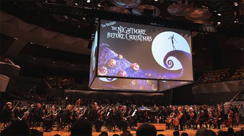 Poster: Disney Tim Burton’s The Nightmare Before Christmas, Boettcher Concert Hall (Colorado Symphony), Oct 29