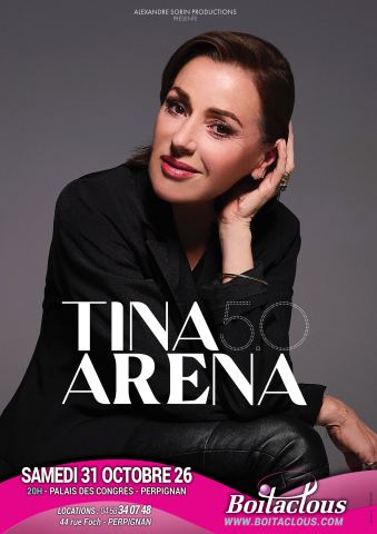 Poster: Tina Arena, Palais des Congrès, Oct 31