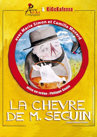 Affiche : La chèvre de Monsieur Seguin, Le Théâtre de Jeanne, 27 oct.