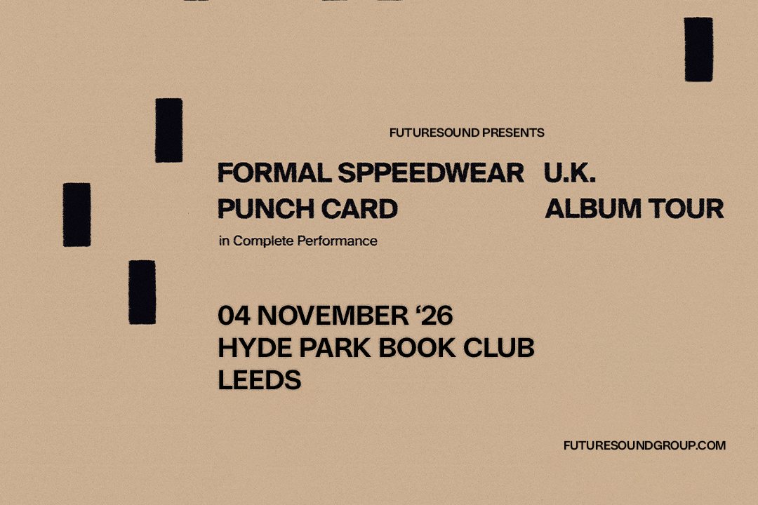 Poster: FORMAL SPPEEDWEAR