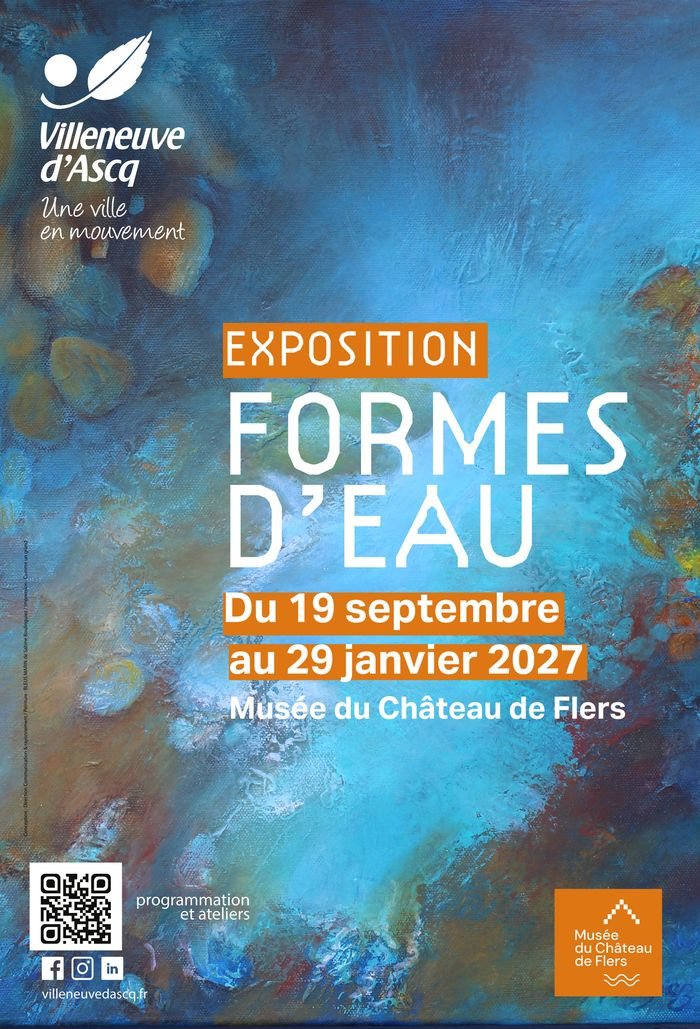 Affiche : Exposition - Formes d'eau