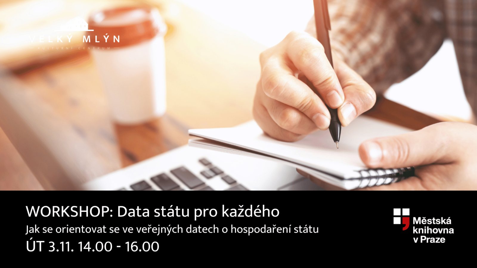 Plakát: WORKSHOP: Data státu pro každého