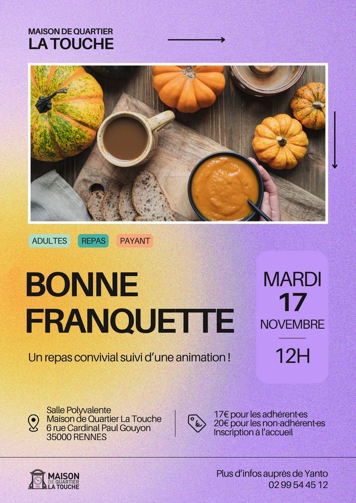 Affiche : Bonne Franquette