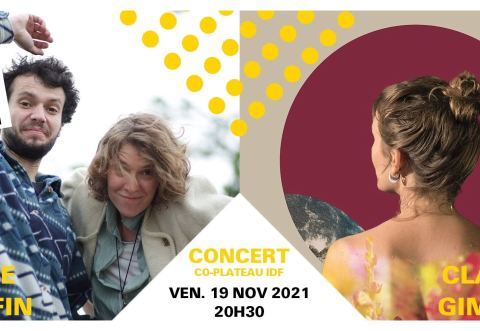 Affiche : Lucie Taffin + Claire Gimatt en concert à la Manufacture Chanson, La Manufacture Chanson, 19 nov.