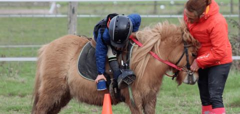 Affiche : DÉCOUVERTE DU PONEY POUR ENFANTS DE 3 À 6 ANS, 64 bis Route de Sorges, 28 oct.