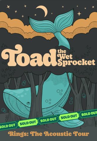 Poster: Toad The Wet Sprocket- Rings: The Acoustic Tour, The Ridgefield Playhouse, Oct 29
