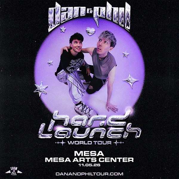 Poster: Dan and Phil: Hard Launch World Tour