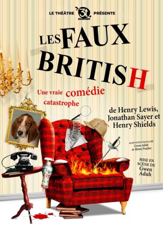 Poster: Les faux british, Les 3T – Café-théâtre, Oct 31