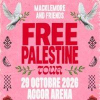 Affiche : Macklemore & Friends - Free Palestine Tour, Accor Arena, 29 oct.