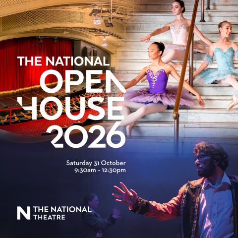 Poster: The National Melbourne Open House, National Theatre, Oct 31
