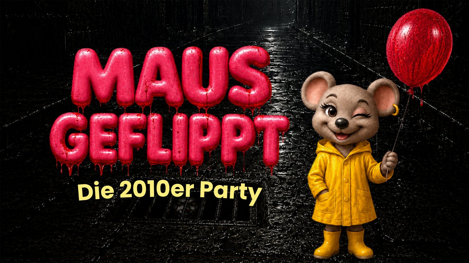 Plakat: Mausgeflippt - Halloween Edition