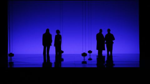 Poster: Der Abend vor dem Danach (UA), Schauspiel Frankfurt, Nov 20