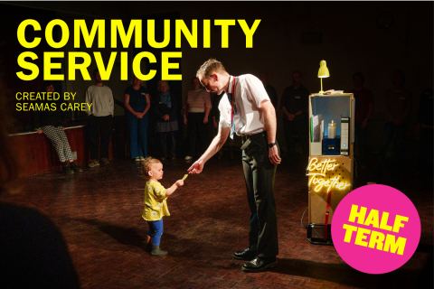 Poster: Community Service (Afternoon), Bristol Old Vic, Oct 28