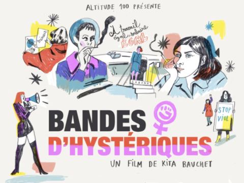 Poster: Bandes d'hystériques, Le Jacques Franck, Nov 4