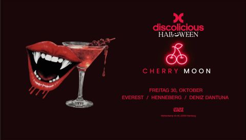 Plakat: DISCOLICIOUS x CHERRY MOON presents HALLOWEEN, Circle Club, 30. Okt.