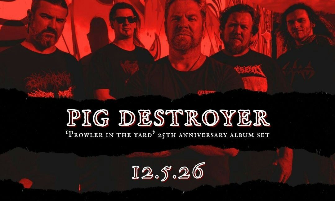 Poster: Pig Destroyer 'Prowler In The Yard', Undeath, Couch Slut