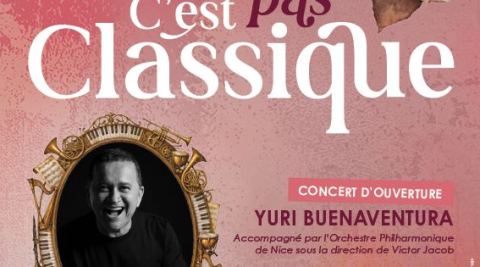 Affiche : C'EST PAS CLASSIQUE 2026, Palais Nikaïa, 7 nov.