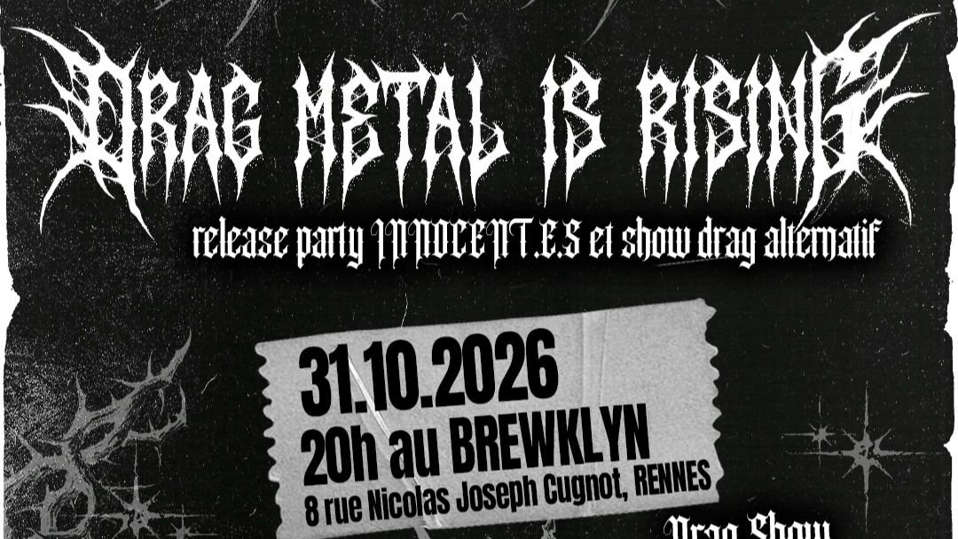 Affiche : DRAG METAL IS RISING