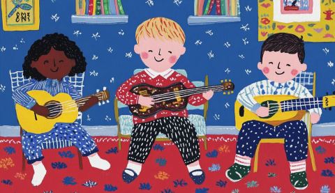 Affiche : Éveil musical, Bibliothèque de Castellane, 3 nov.