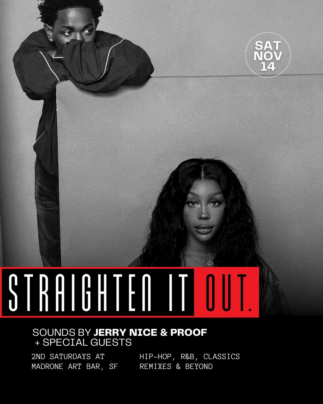 Poster: STRAIGHTEN IT OUT