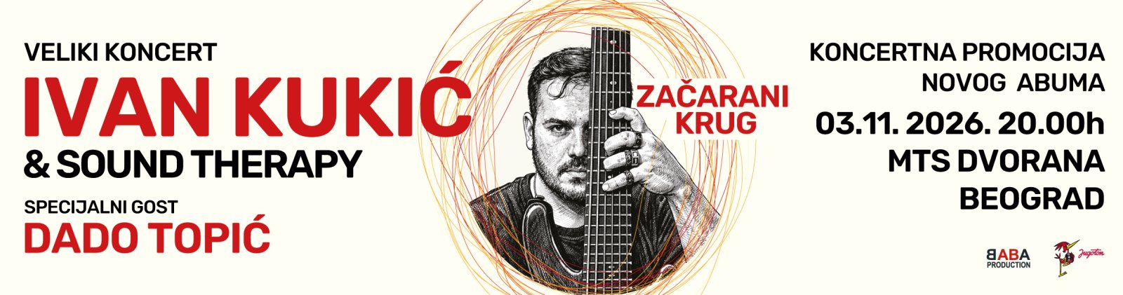 Плакат: IVAN KUKIĆ & SOUND THERAPY