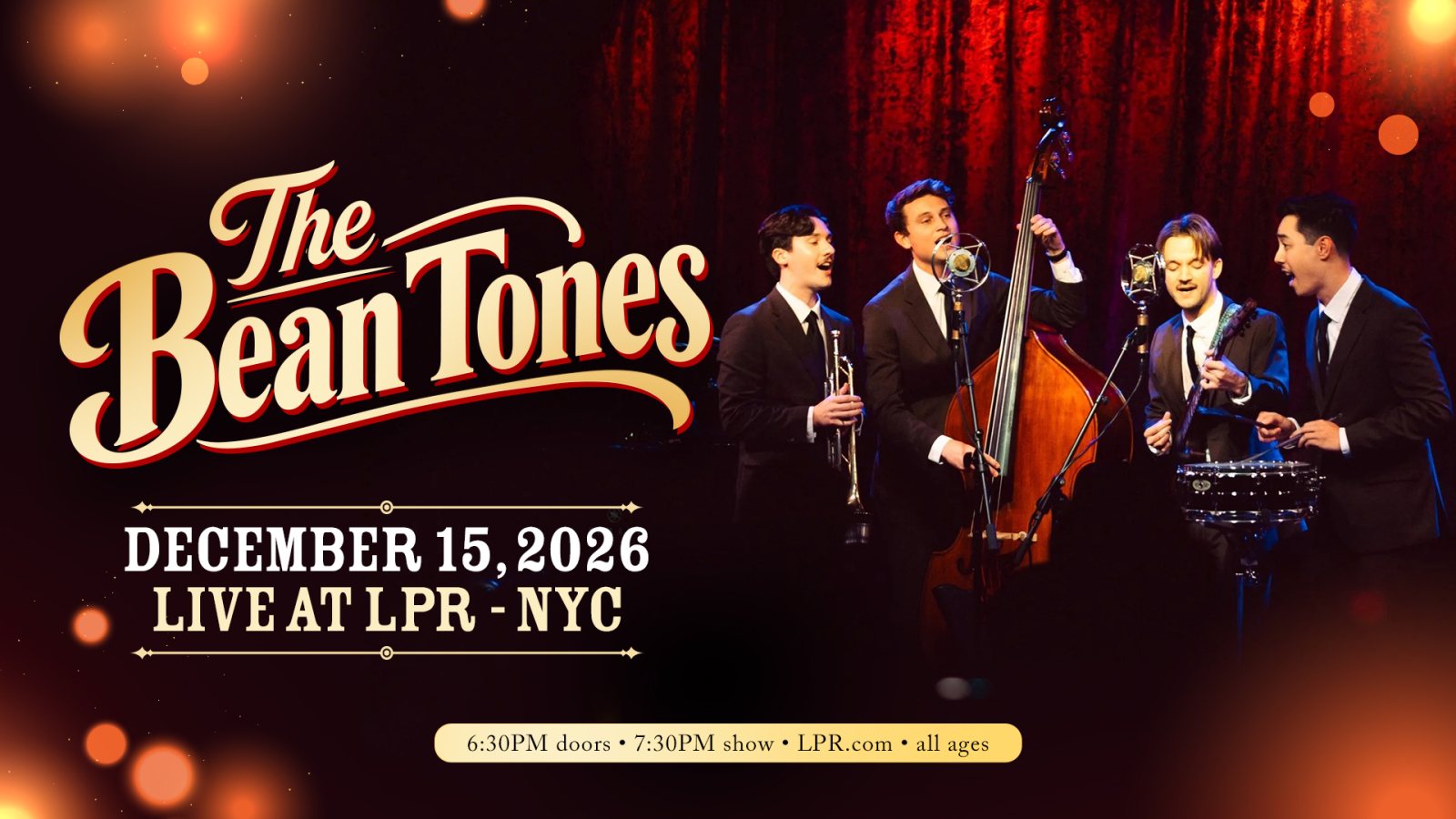 Poster: The Bean Tones