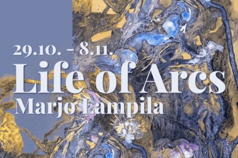 Juliste: Marjo Lampila: Elämän kaaret, The Blue Verve, 29.10.