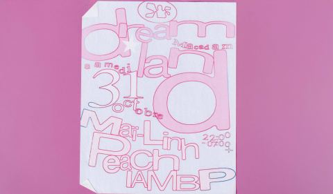 Affiche : MACADAM x DREAMLAND : Peach, IAMBPM, Maï-Linh, Macadam, 31 oct.