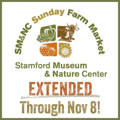 Poster: SM&NC Sunday Farm Market, Farmhouse Parking Lot (North Gate), Nov 1