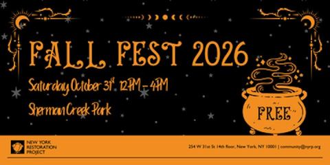 Poster: Sherman Creek Park: Halloween Fall Fest, Sherman Creek Waterfront Park, Oct 31