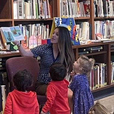 Poster: Books & Art: Storytime in the Library, San Diego Museum of Art, Nov 12