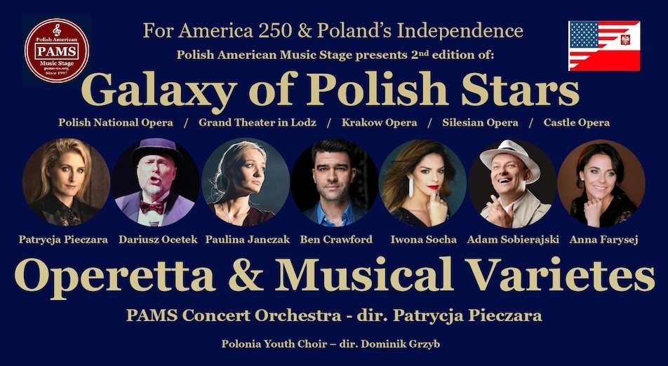 Poster: Galaxy of Polish Stars - Operetta Varietes