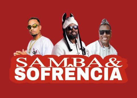 Cartaz: SAMBA & SOFRÊNCIA, D'Kebrada Music Bar, 7 de nov.