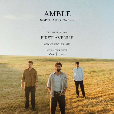 Poster: Amble, First Avenue, Oct 29