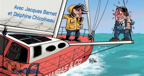 Affiche : Un couillon dans les voiles, La Boîte à Rire, 29 oct.