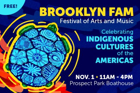 Poster: Brooklyn FAM 6th Annual Flagship Festival: Shine Your Light, Prospect Park (Prospect Park Alliance), Nov 1